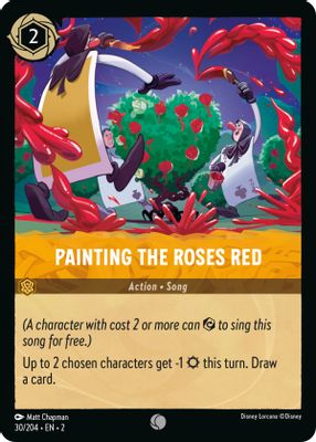 Painting The Roses Red